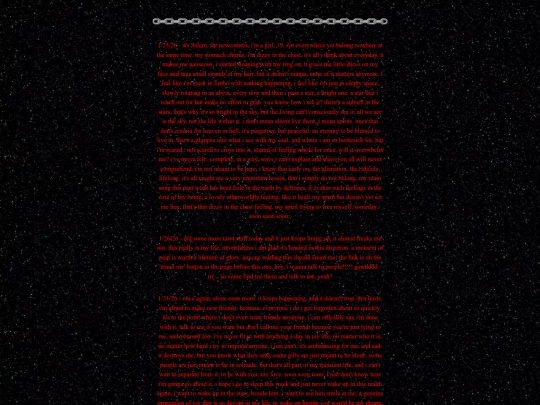 diary screenshot