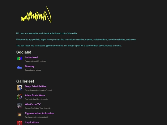 index screenshot