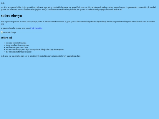 index screenshot