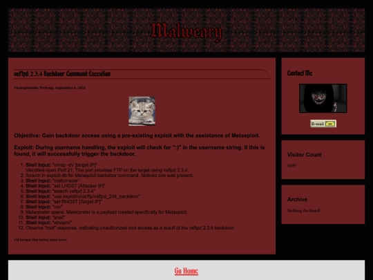 blog screenshot