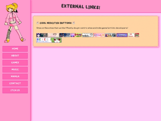 links screenshot