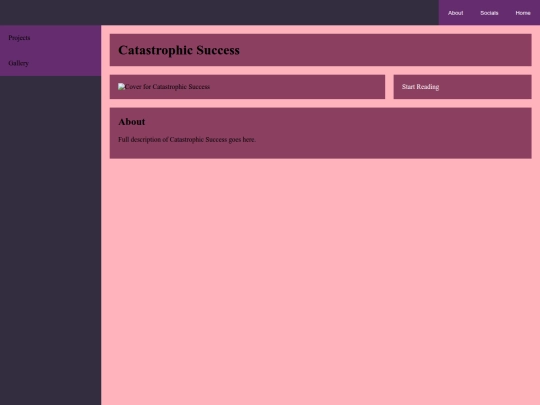 catastrophic-success screenshot