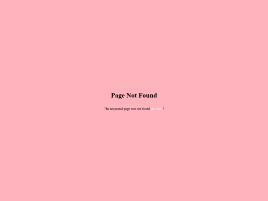 not_found screenshot