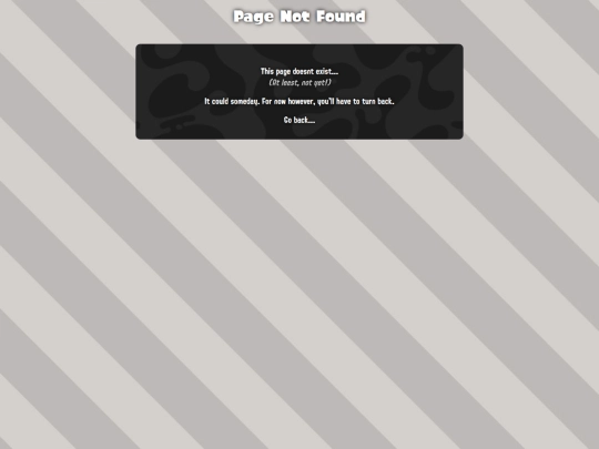 not_found screenshot