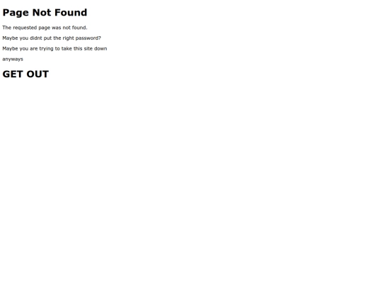 not_found screenshot