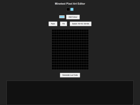 test screenshot