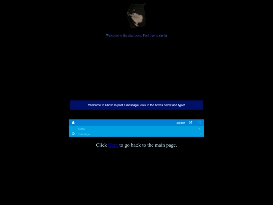 Chatroom screenshot