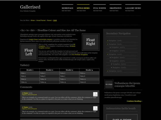 pages/style-demo screenshot