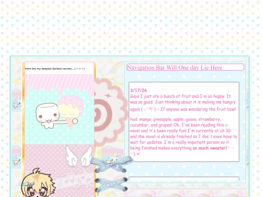 diary screenshot