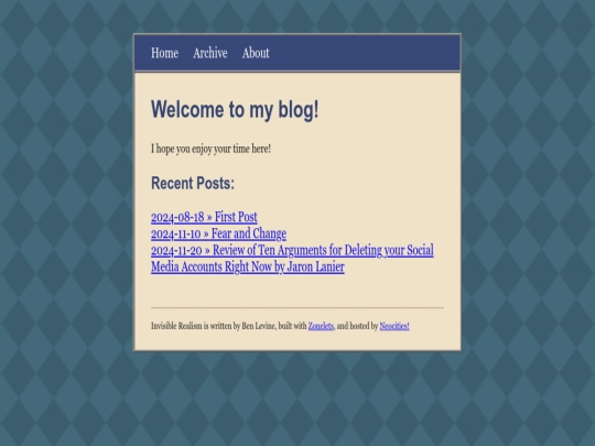 index screenshot