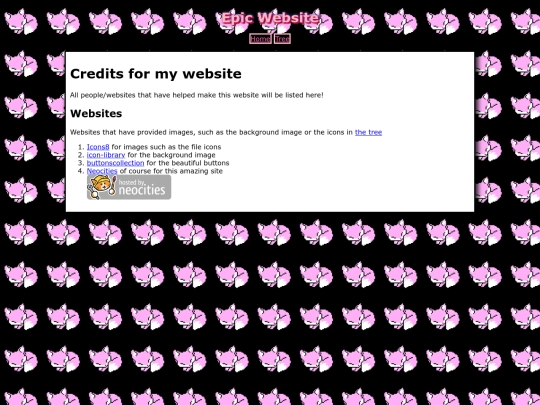 credits screenshot
