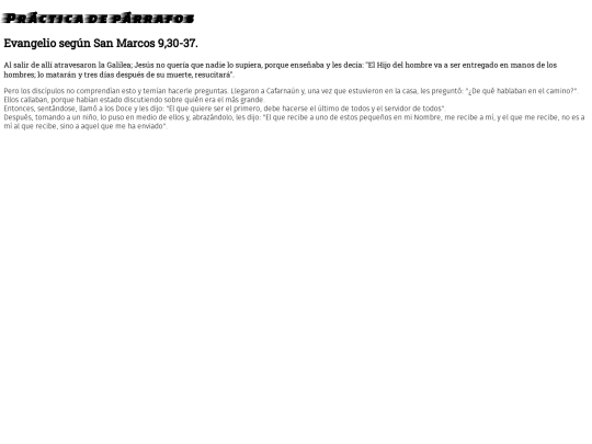 parrafos screenshot