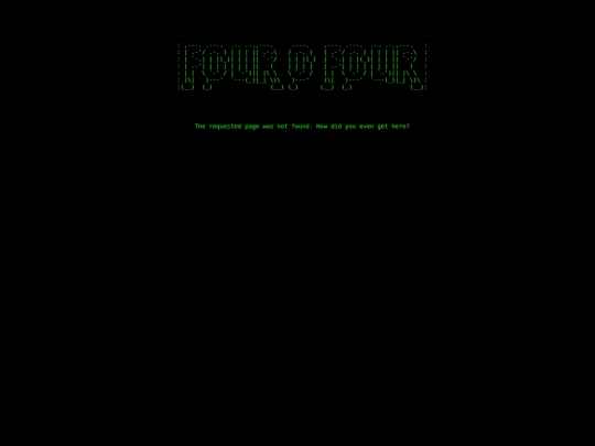 not_found screenshot