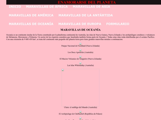 oceania screenshot