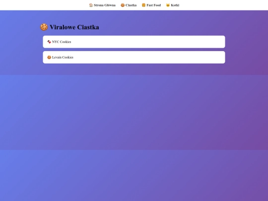 ciastka screenshot