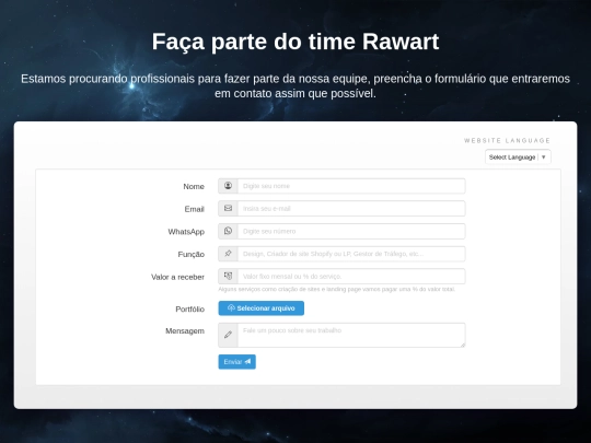 pages/equipe-rawart screenshot