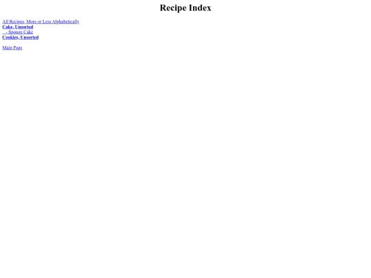 recipes/recipein screenshot