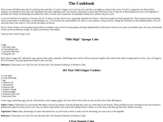recipes/recipes screenshot
