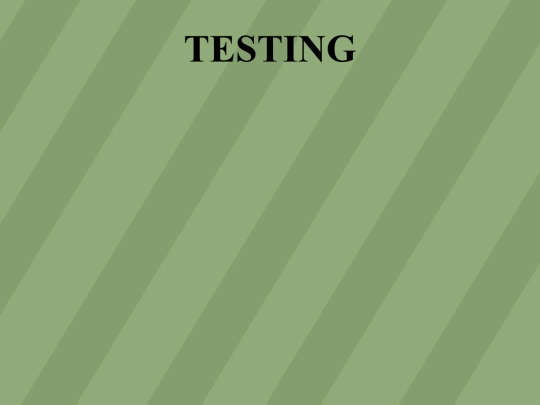 test screenshot