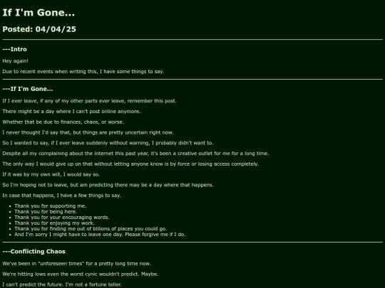 p/2025/if-im-gone screenshot