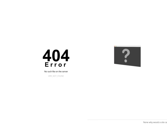 not_found screenshot