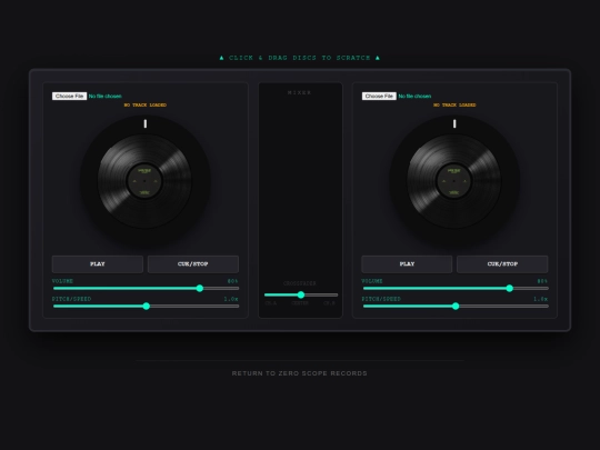 dj records screenshot