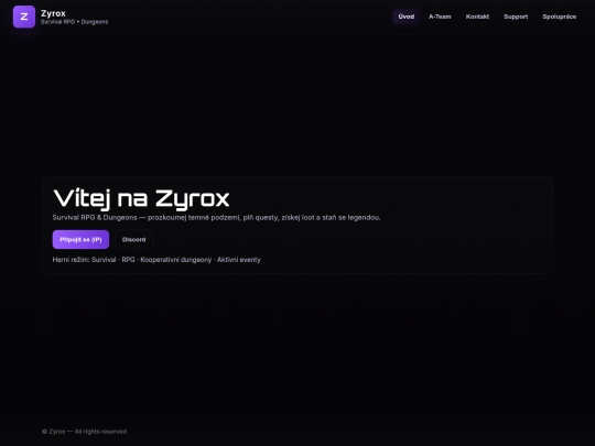 Zyrox screenshot