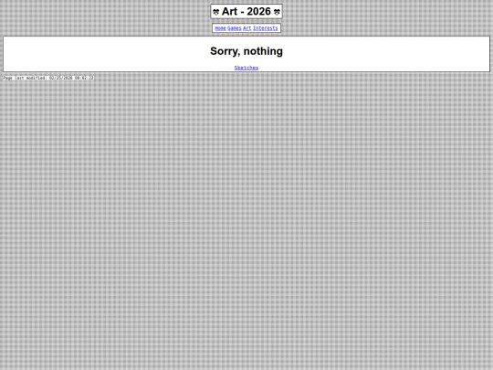 art/2026 screenshot