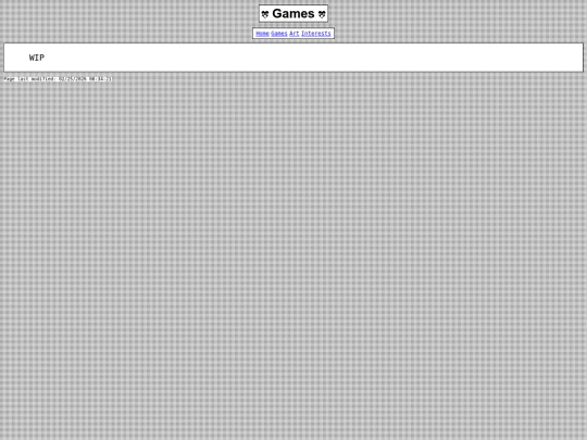 games screenshot