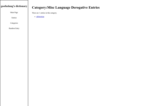 categories/misclanguagederogativeentries screenshot