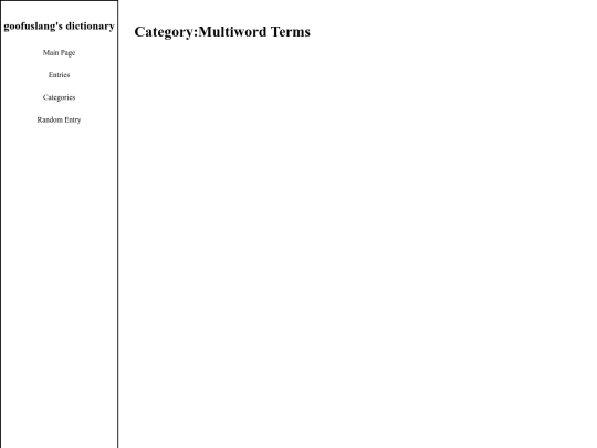categories/multiword screenshot