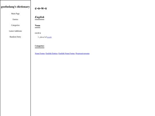 entries/c-o-w-s screenshot