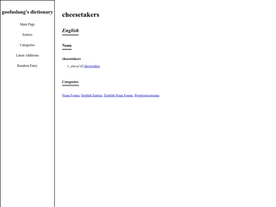 entries/cheesetakers screenshot