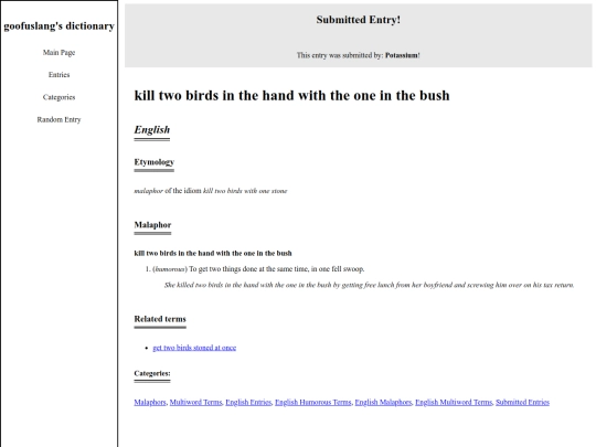 entries/kill_two_birds_in_the_hand_with_the_one_in_the_bush screenshot