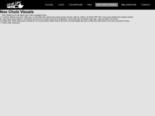 TP2/HTML/Nos Choix screenshot