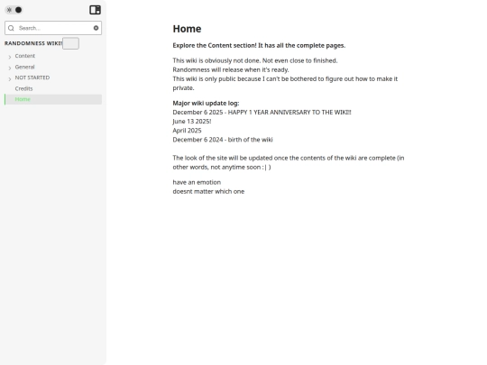 web serverVI/home screenshot