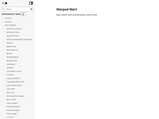 web serverVI/not-started/warped-wart screenshot