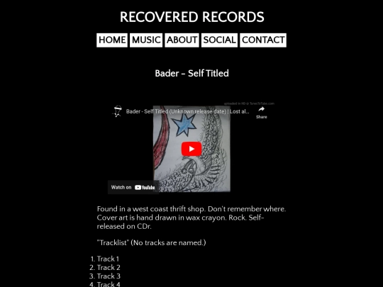 music/bader screenshot