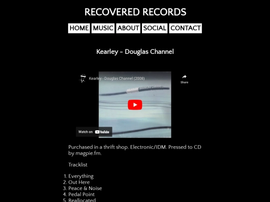 music/douglaschannel screenshot