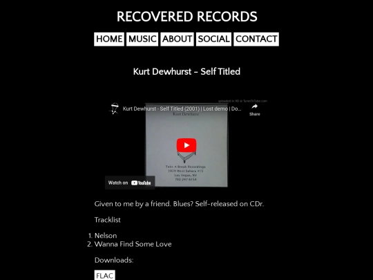 music/kurtdewhurst screenshot