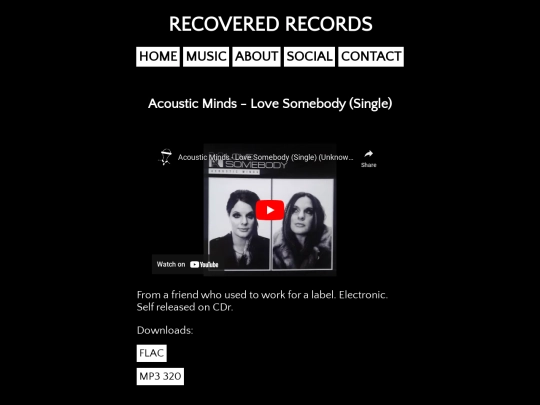 music/lovesomebody screenshot