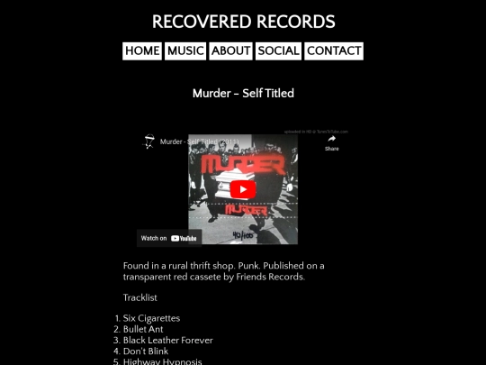 music/murder screenshot