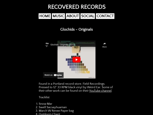 music/originals screenshot