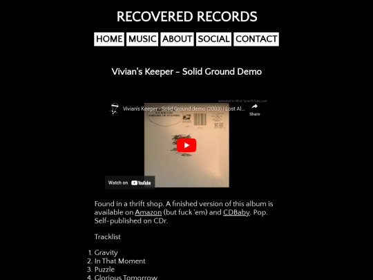 music/solidground screenshot