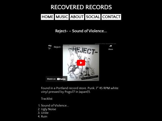 music/soundofviolence screenshot
