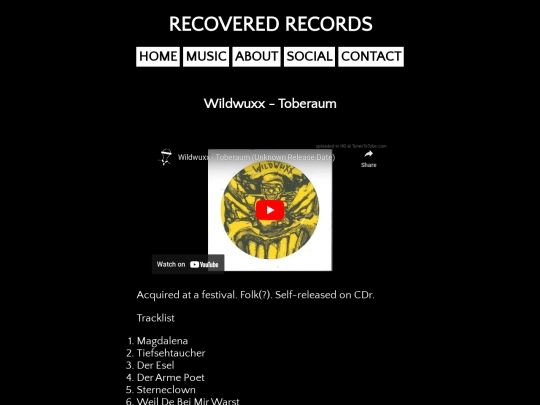 music/toberaum screenshot