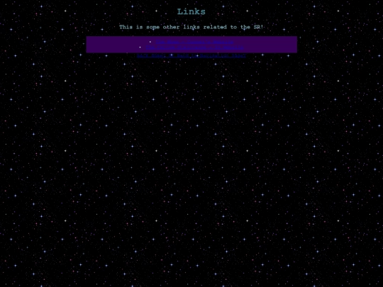 Links screenshot