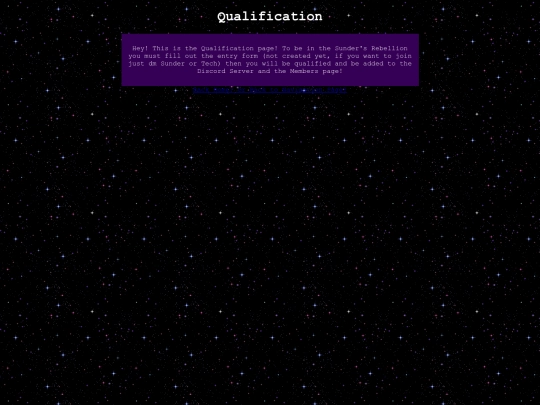 Qualification screenshot