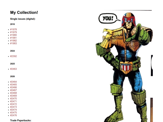 comix/2000ad screenshot