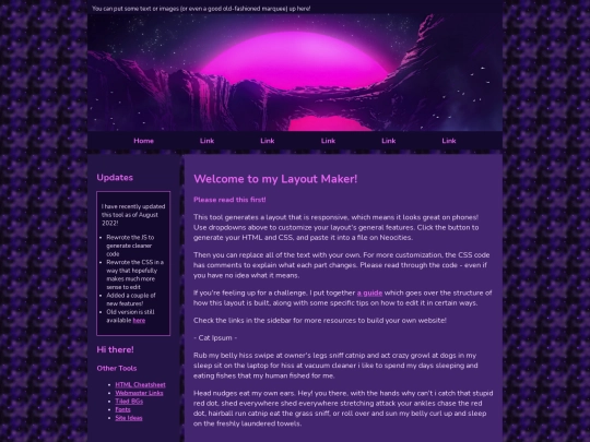 nosidebar screenshot